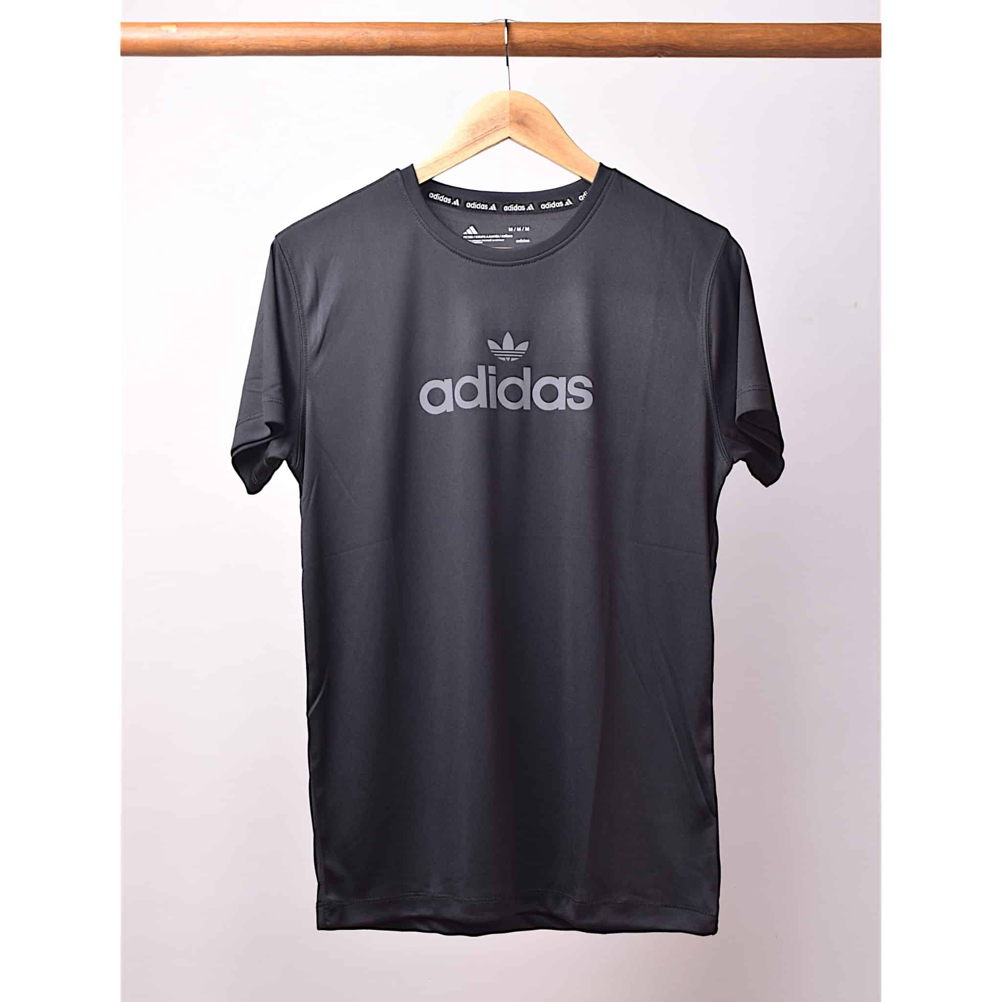 Black Adi Bold Dry Fit Tee
