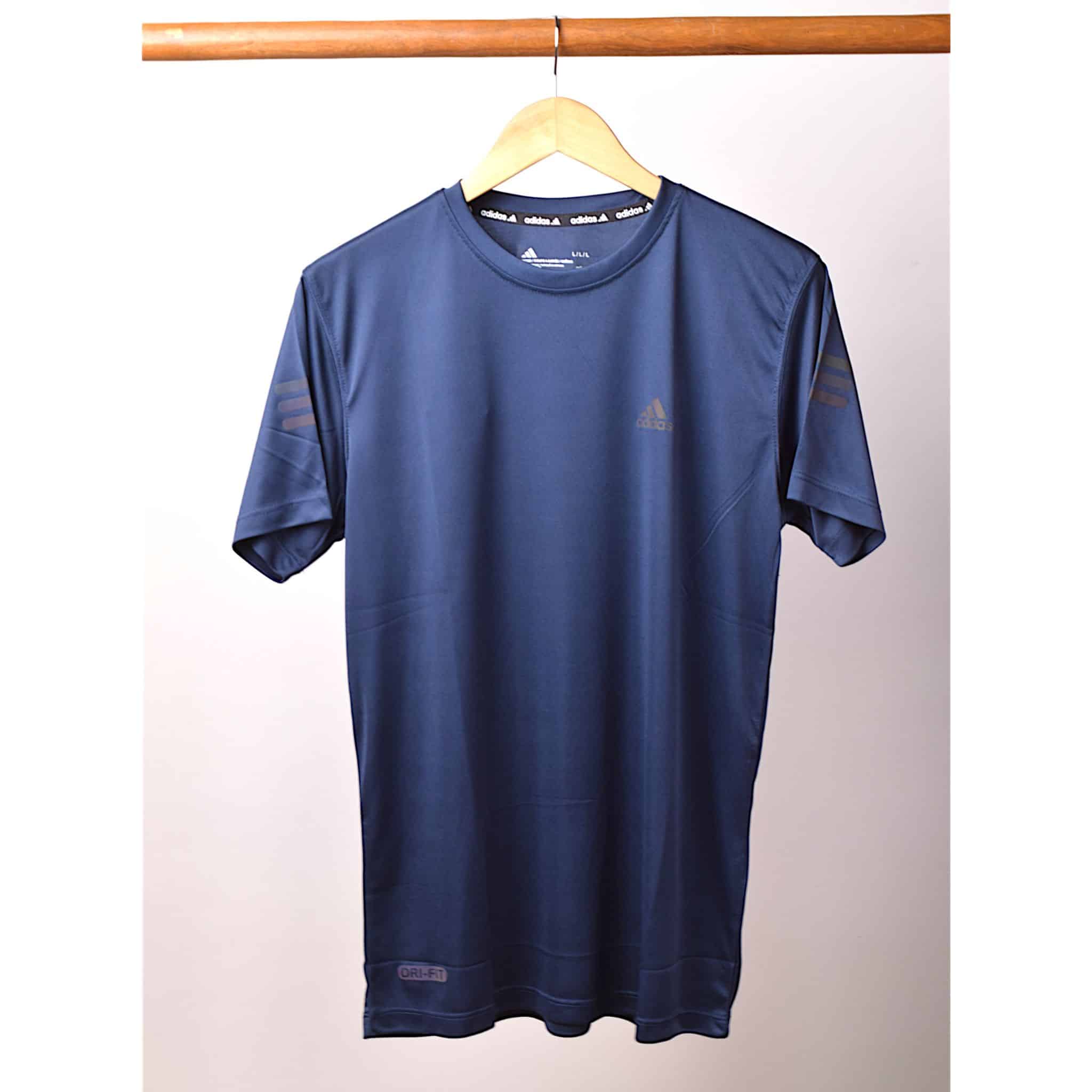 Navy Blue Adi Classic Dry Fit Tee