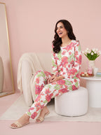 Coral Lily Nightsuit
