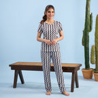 Domino Zigzag Nightsuit