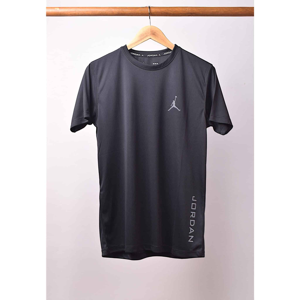 Black Jord-an Bold Dry Fit Tee