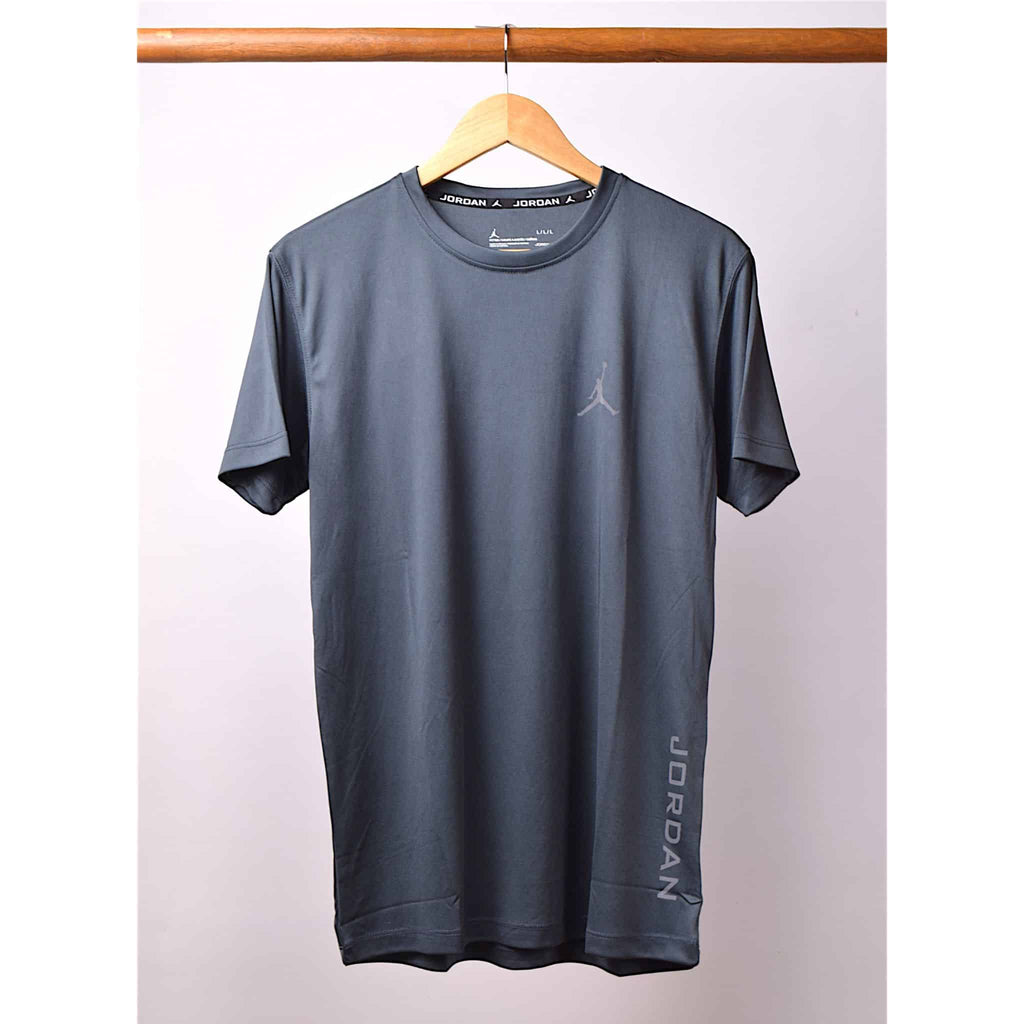 Grey Jord-an Bold Dry Fit Tee