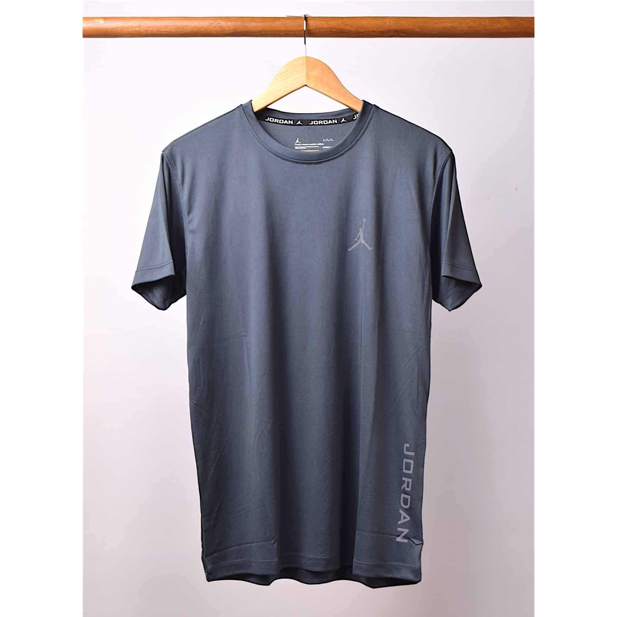 Grey Jord-an Bold Dry Fit Tee