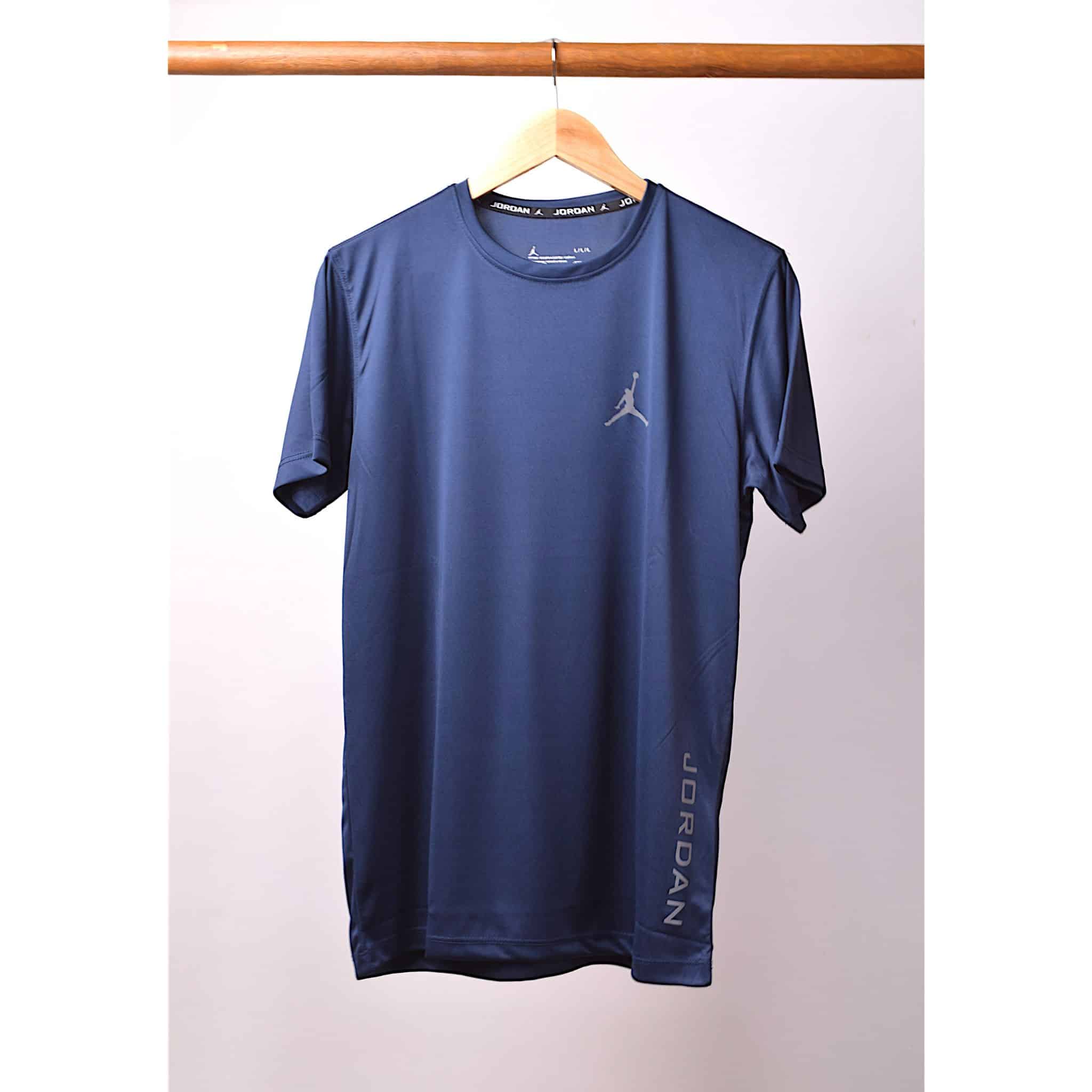 Navy Blue Jord-an Bold Dry Fit Tee