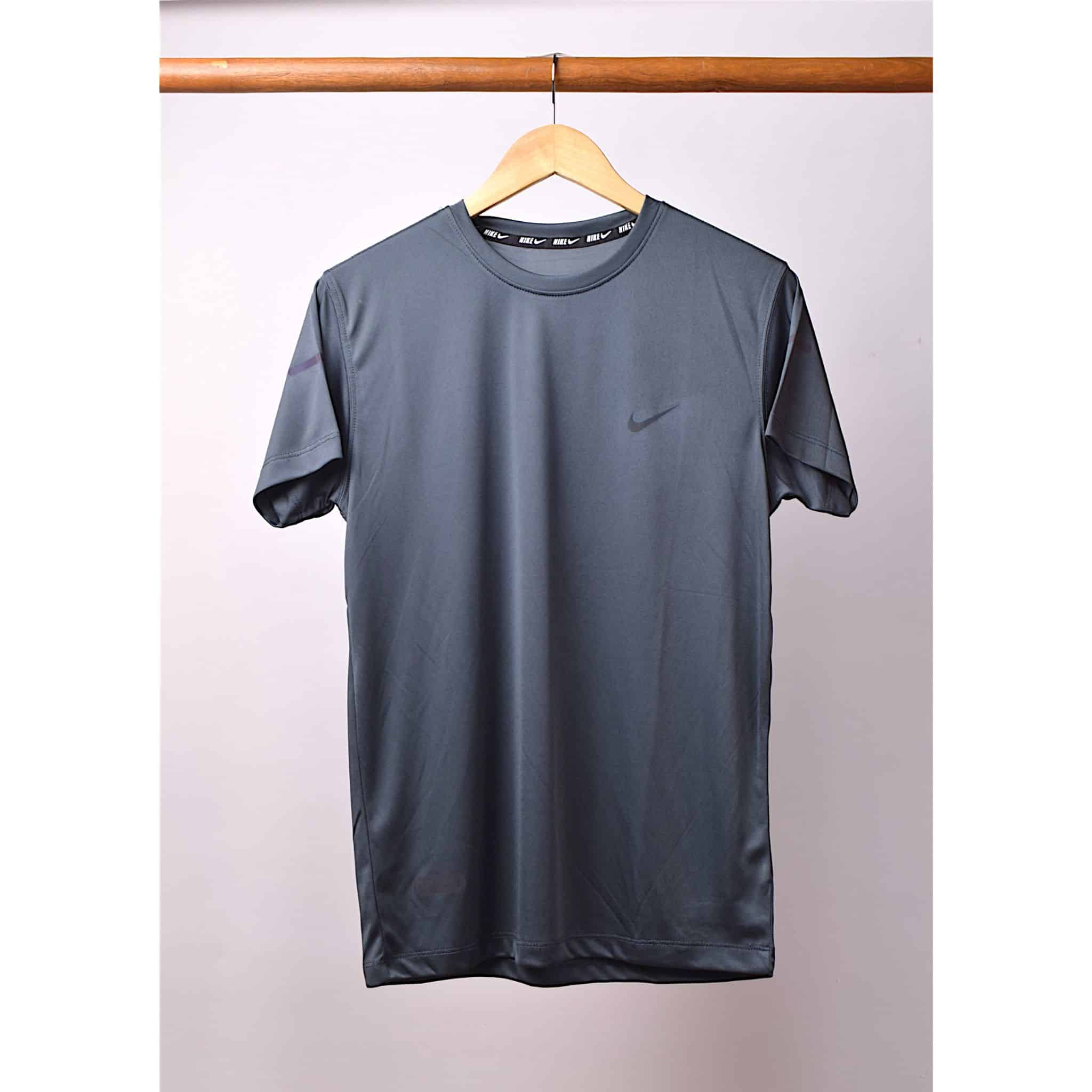 Grey Nik Classic Dry Fit Tee