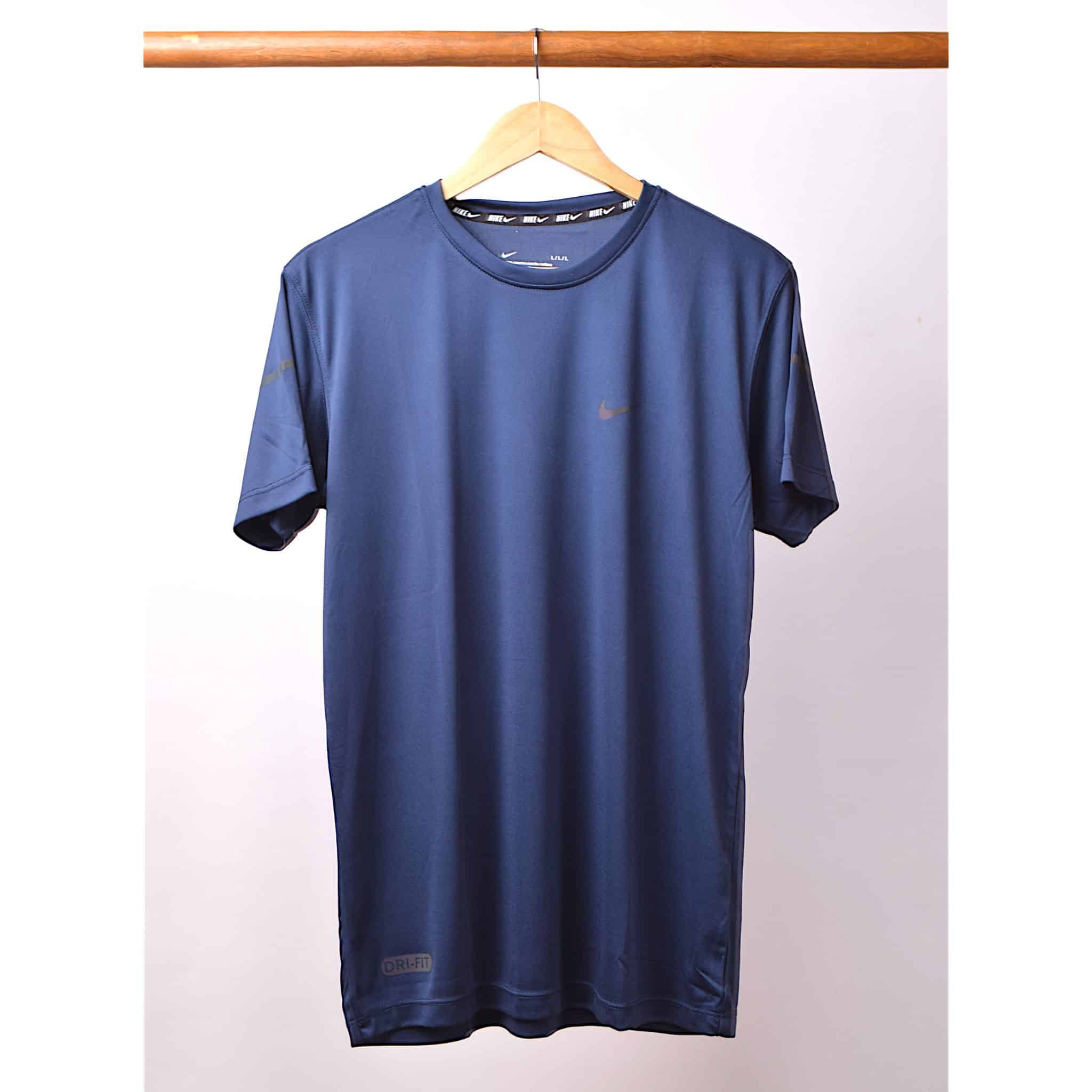 Navy Blue Nik Classic Dry Fit Tee