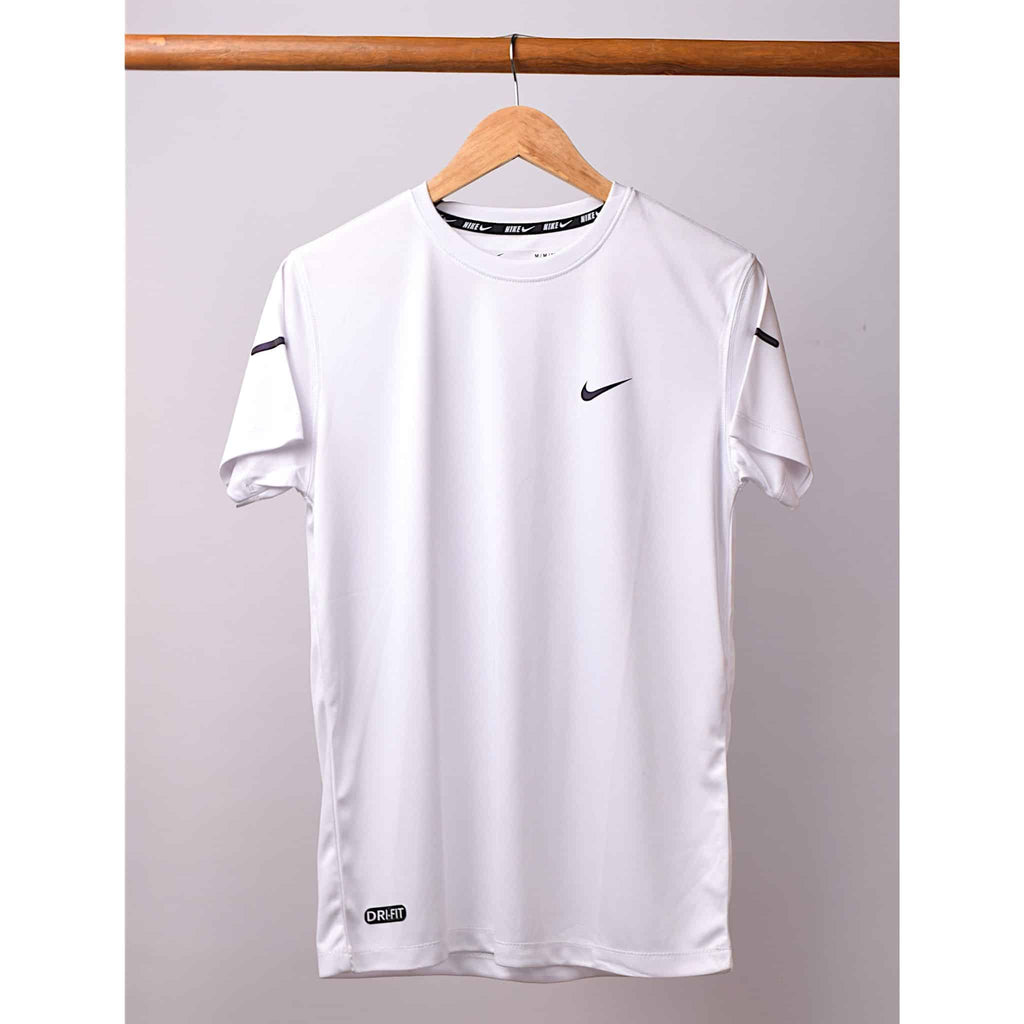 White Nik Classic Dry Fit Tee