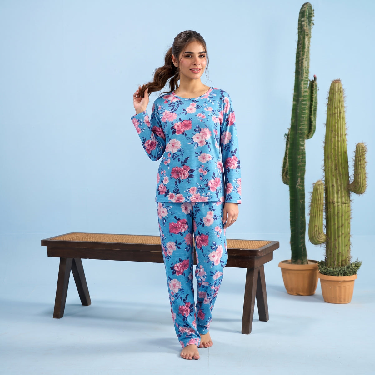 Peony Sky Nightsuit