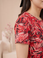 Scarlet Leaves Nightsuit — photo 2