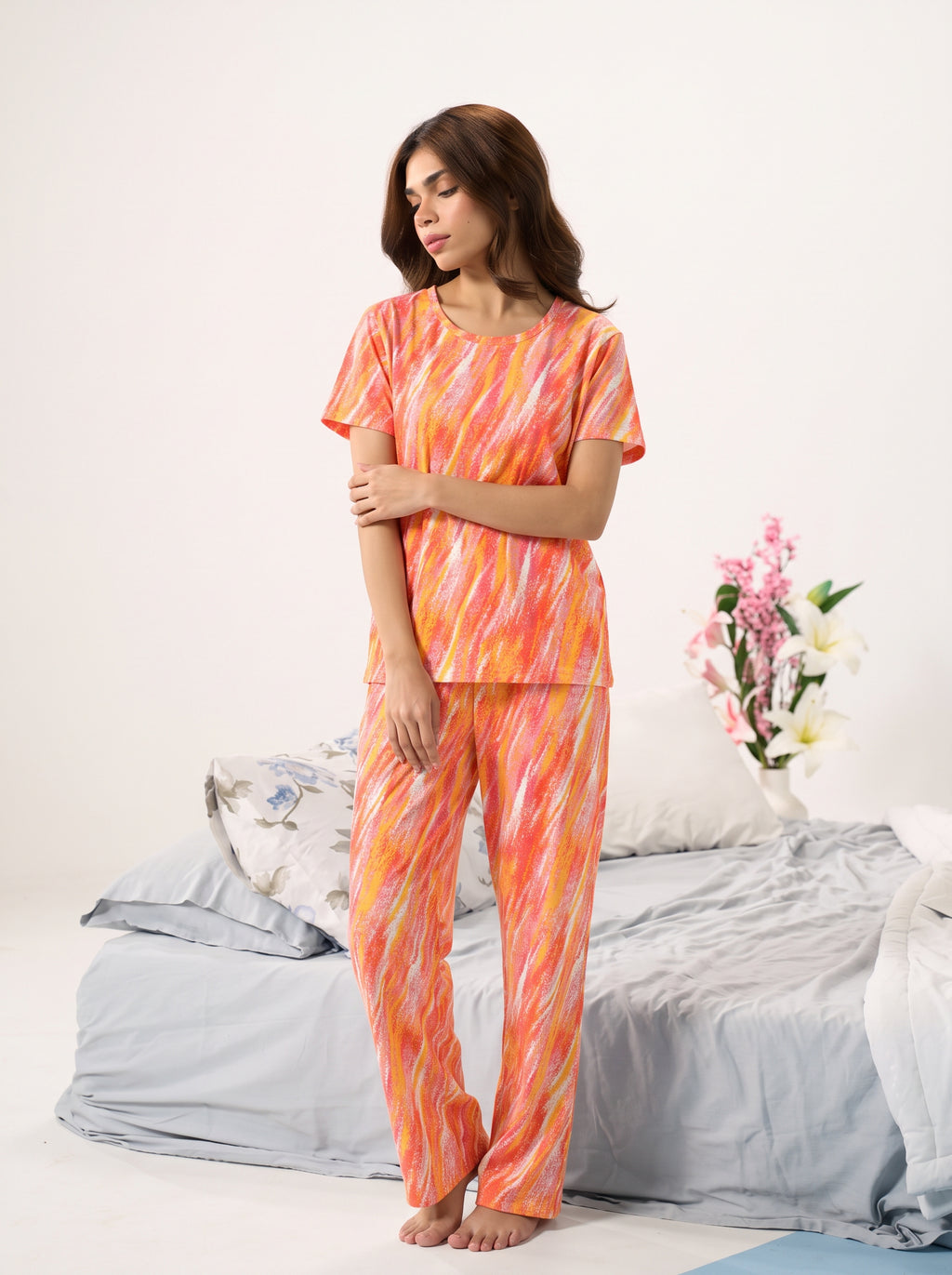 Sunset Streaks Nightsuit