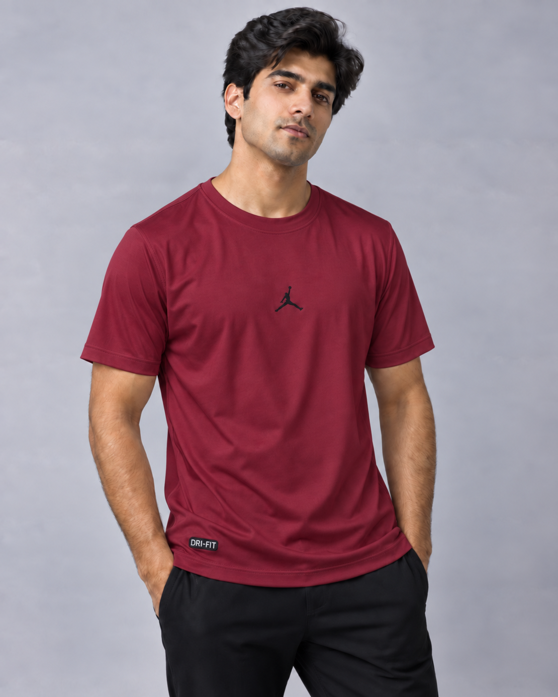 Jordan Essential Jumpman Performance Tee - Maroon