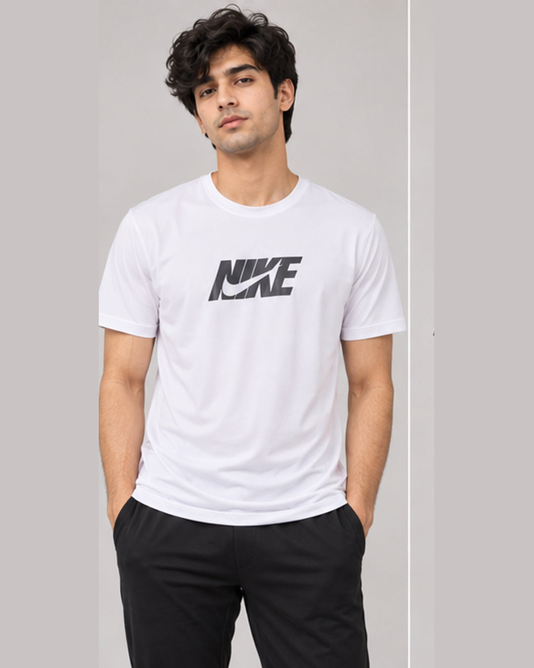 Nike Bold Logo Performance Tee - White