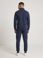 Navy blue mock neck tracksuit, photo 1 of 6