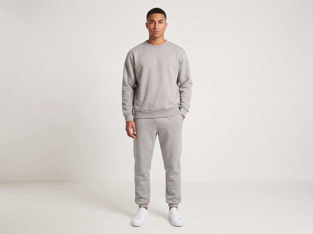 grey sweatshirt tracksuit photo 2 of 5