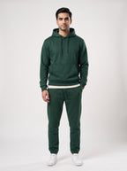 Green pullover hoodie tracksuit, photo 2 of 6