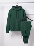 Green pullover hoodie tracksuit, photo 4 of 6