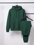 Green pullover hoodie tracksuit, photo 4 of 6