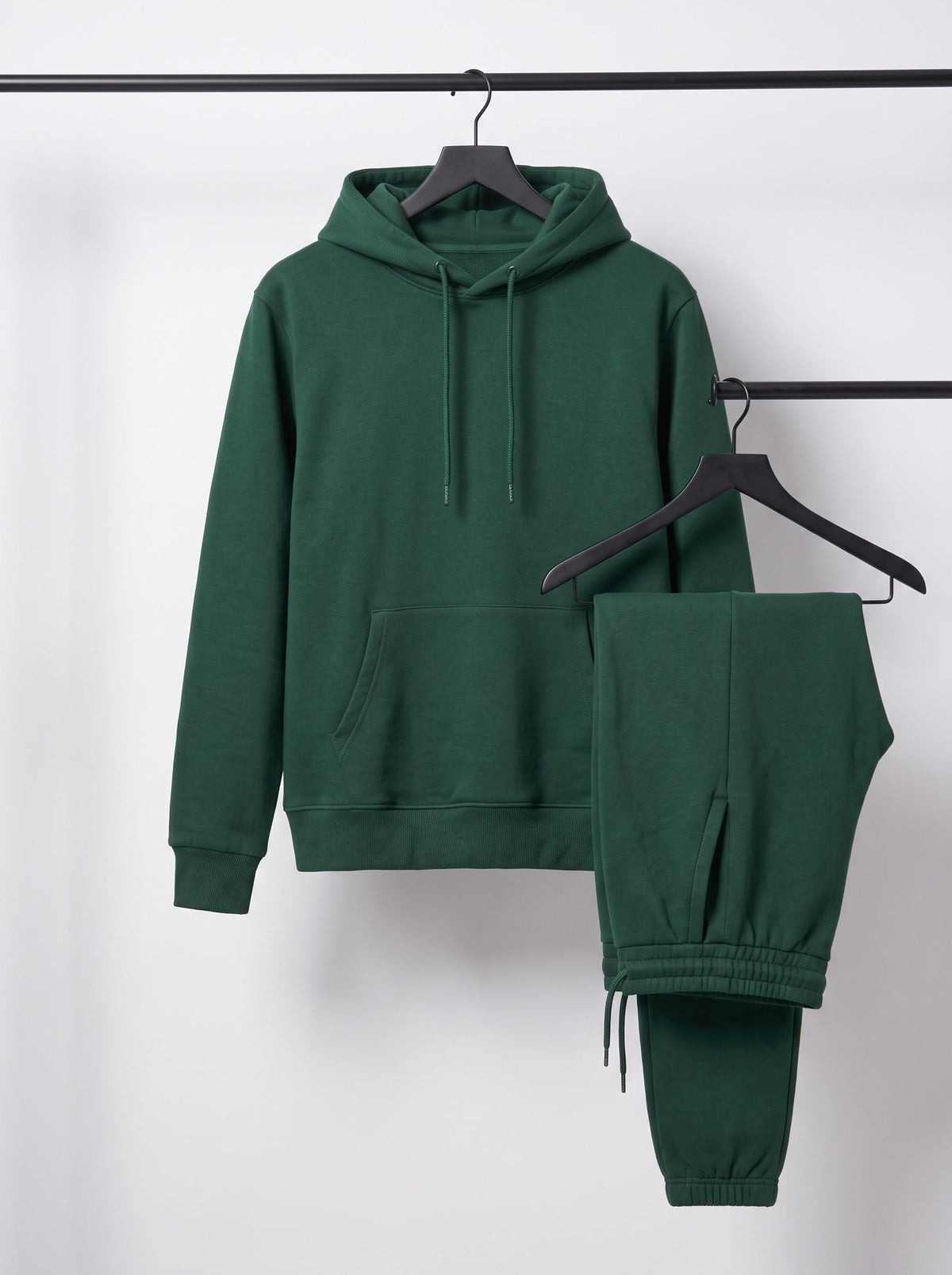 Green pullover hoodie tracksuit, photo 4 of 6