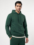 Green pullover hoodie tracksuit, photo 5 of 6